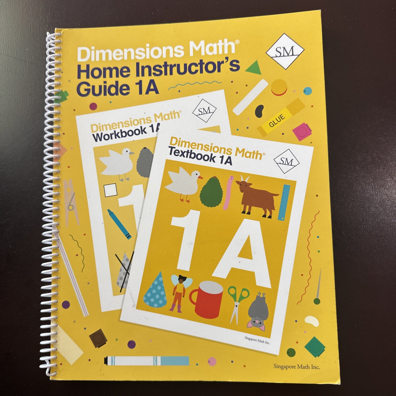 Dimensions Math Home Instructor’s Guide 1A Singapore Math Inc ( Spiral ) Dimensions Math Home Instructor’s Guide 1A Singapore Math Inc ( Spiral )