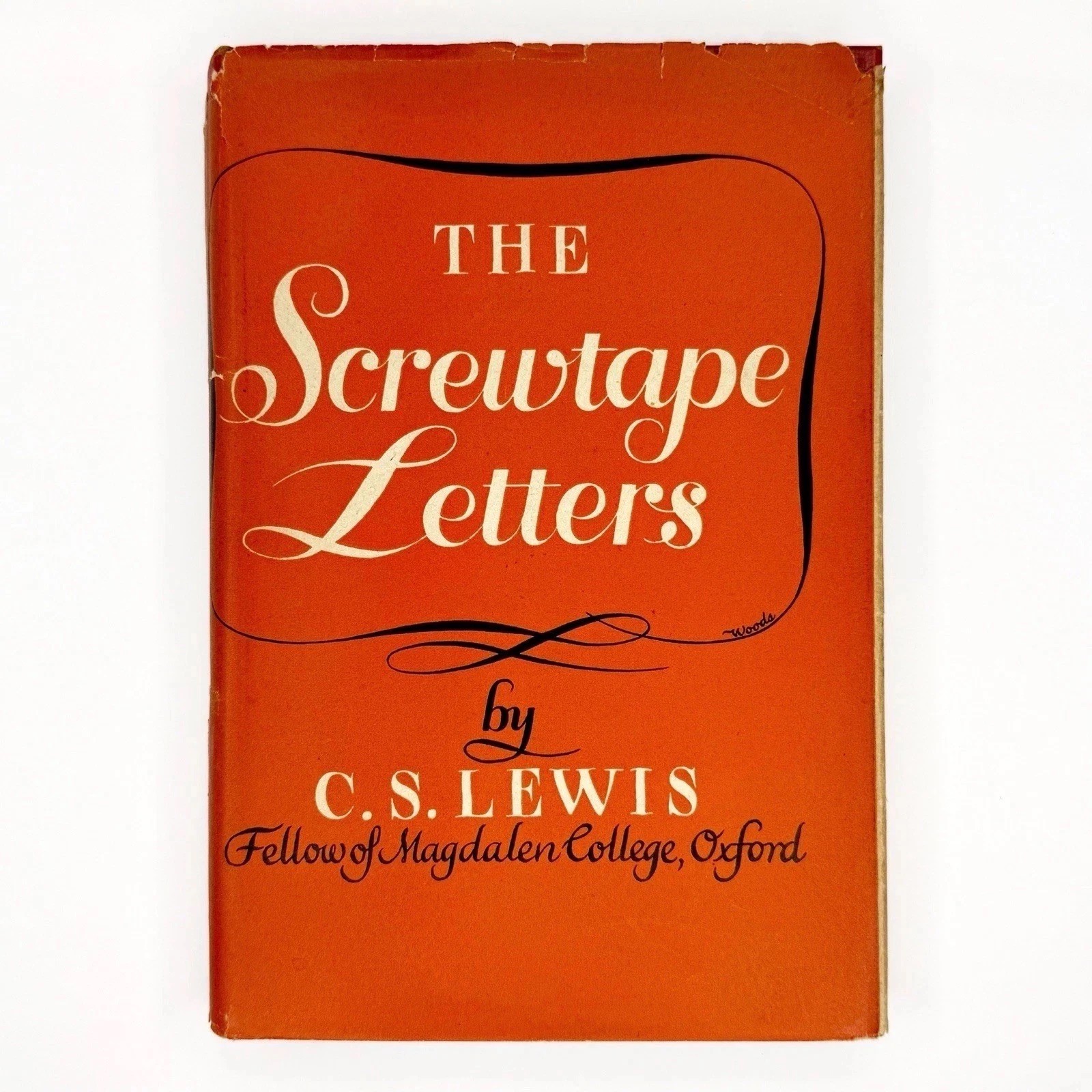 1946 THE SCREWTAPE LETTERS C S LEWIS FIRST EDITION 13TH PRINT MACMILLAN HC DJ