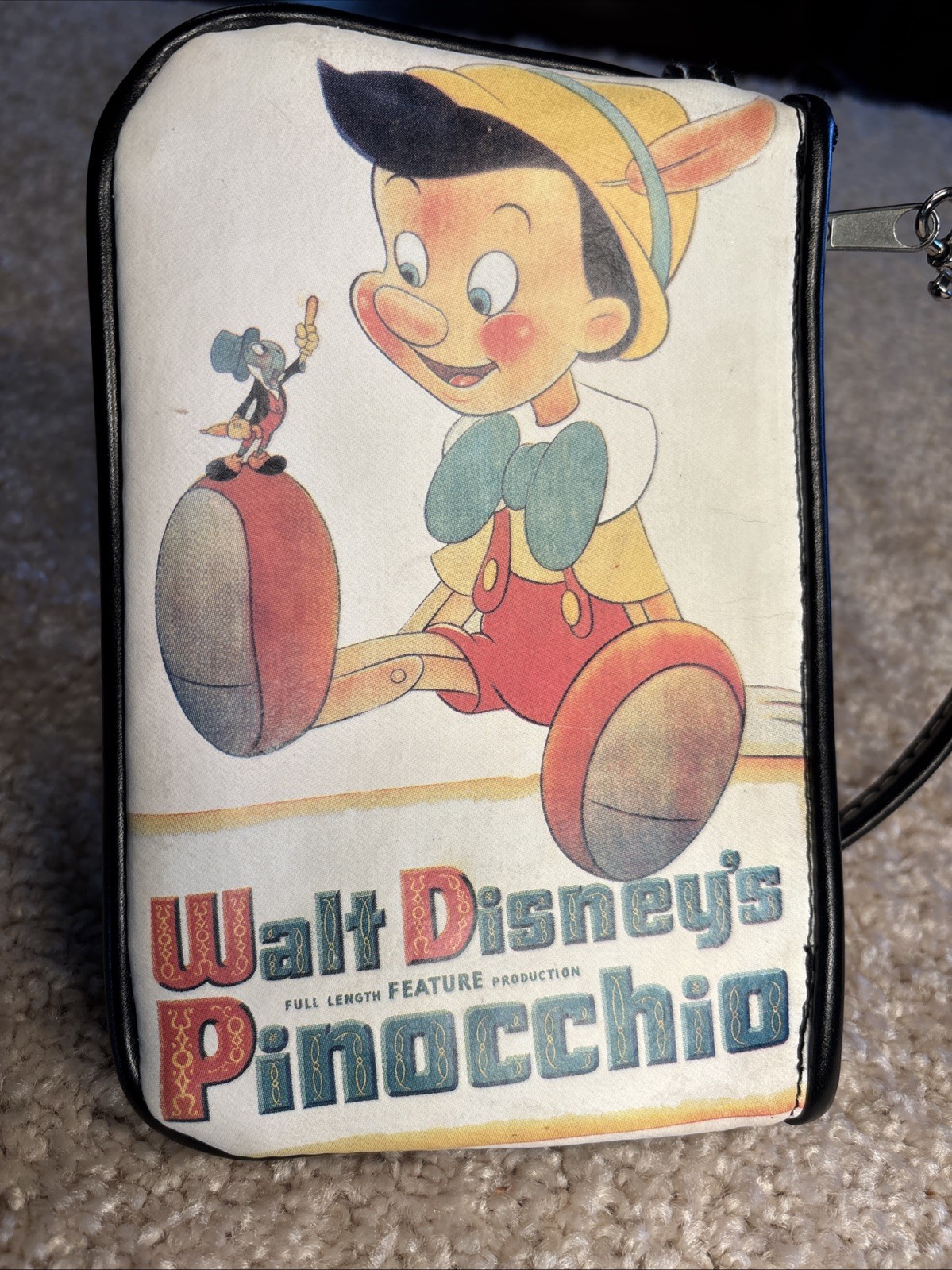 Vintage Walt Disney Pinocchio wristlet purse Vintage Walt Disney Pinocchio wristlet purse