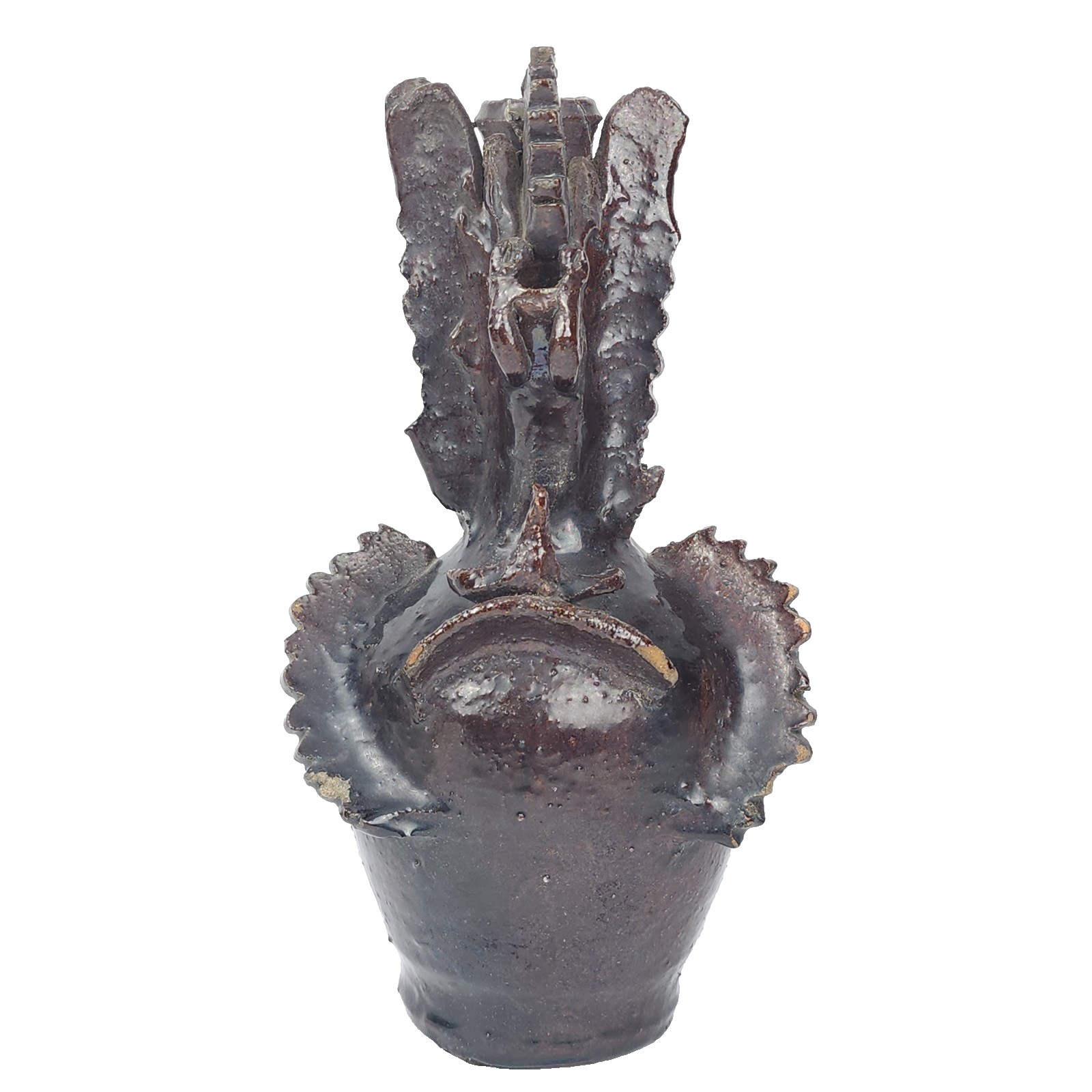 Vintage or Antique Turkish Canakkale Style Ewer Redware Pottery AS-IS READ ALL Vintage or Antique Turkish Canakkale Style Ewer Redware Pottery AS-IS READ ALL
