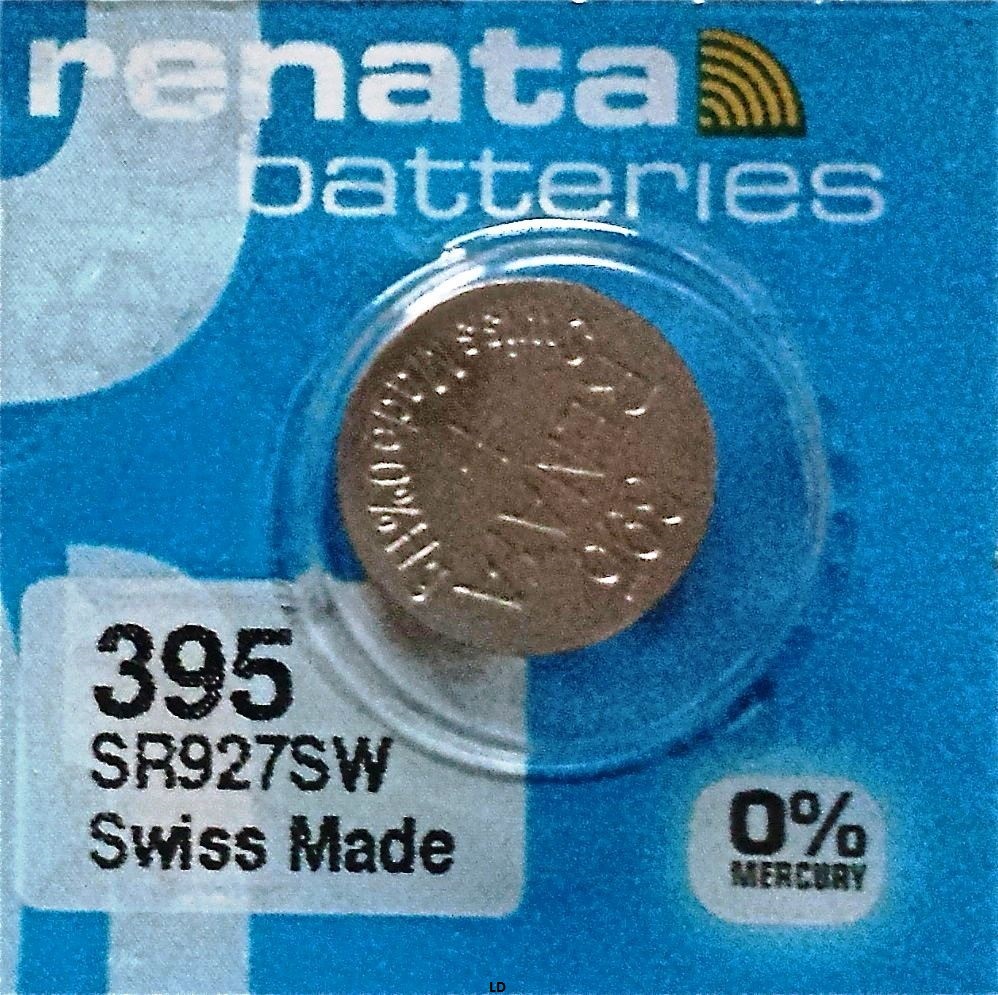 395 RENATA WATCH BATTERIES SR927SW New packaging Authorized Seller 395 RENATA WATCH BATTERIES SR927SW New packaging Authorized Seller
