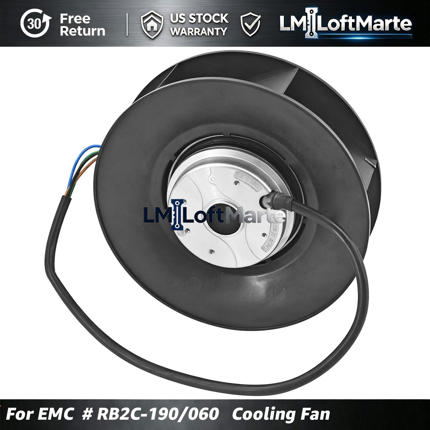 For EMC RB2C-190/060 K010 RB2C-175/060 K015 I-2471 I-1892 230V Centrifugal Fan