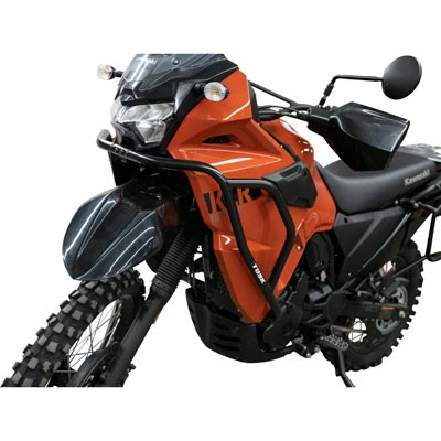 New Tusk Crash Bars - Engine Guards-Black Fits:2022-2026 KAWASAKI KLR650 New Tusk Crash Bars - Engine Guards-Black Fits:2022-2026 KAWASAKI KLR650