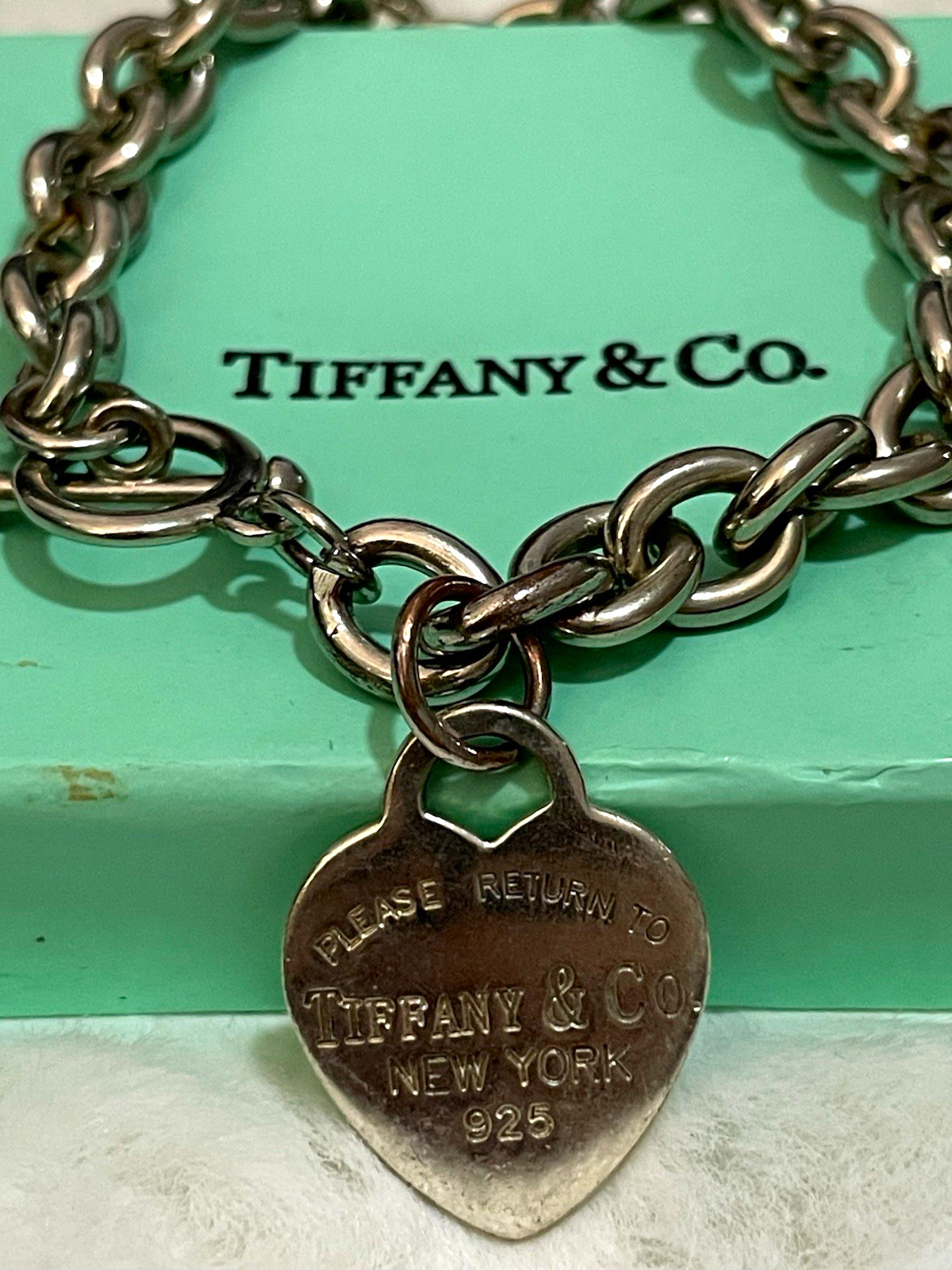 Vintage Tiffany& Co. Sterling Silver Bracelet **box not included Vintage Tiffany& Co. Sterling Silver Bracelet **box not included