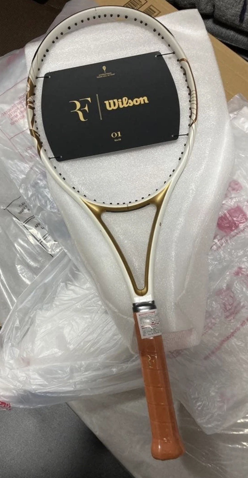 Wilson RF01 Roger Federer Hall Of Fame Limited Edition Racquet