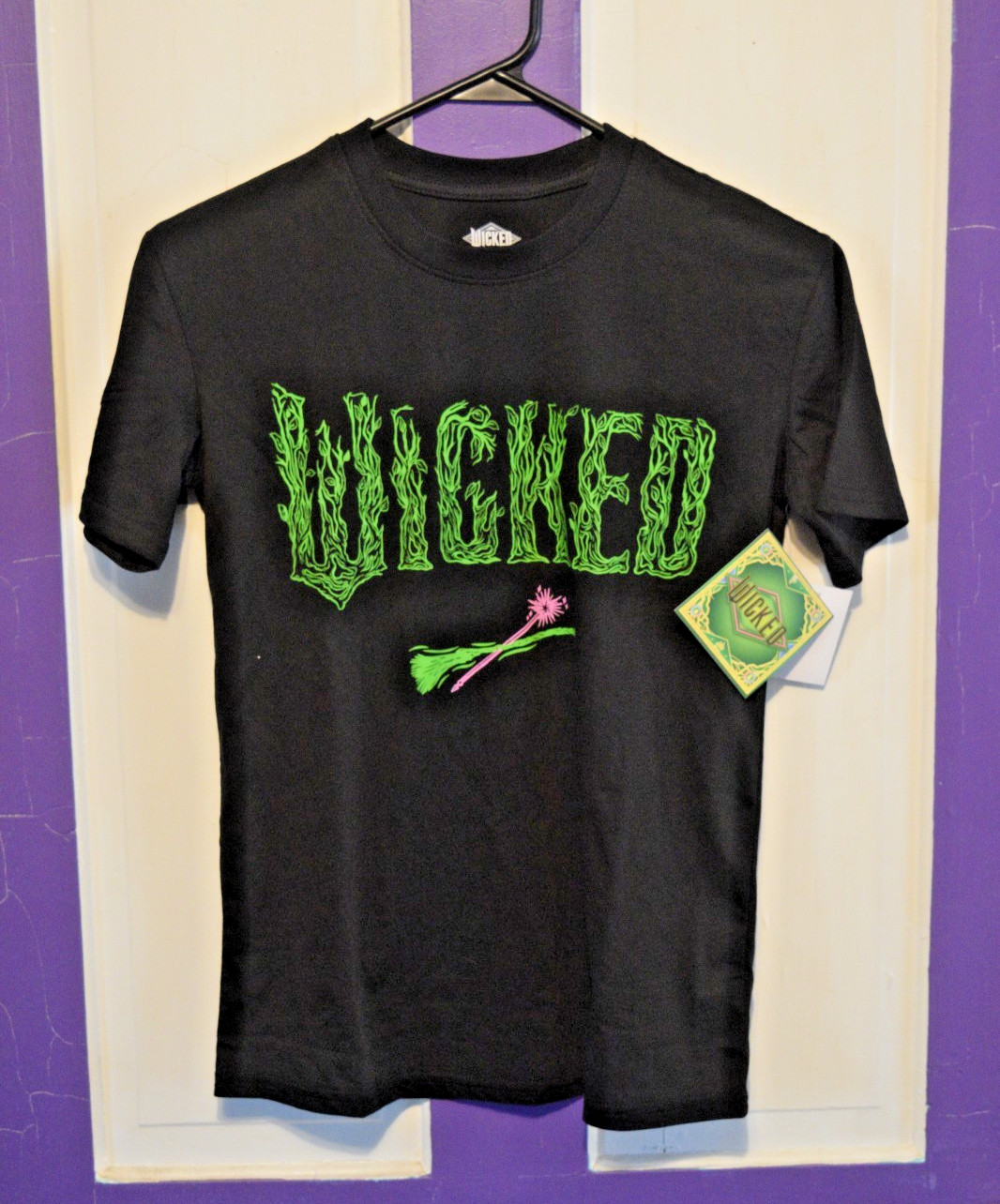 Wicked Officially Licensed Graphic Tee - Black - XXS - XXL (NEW with TAGS)