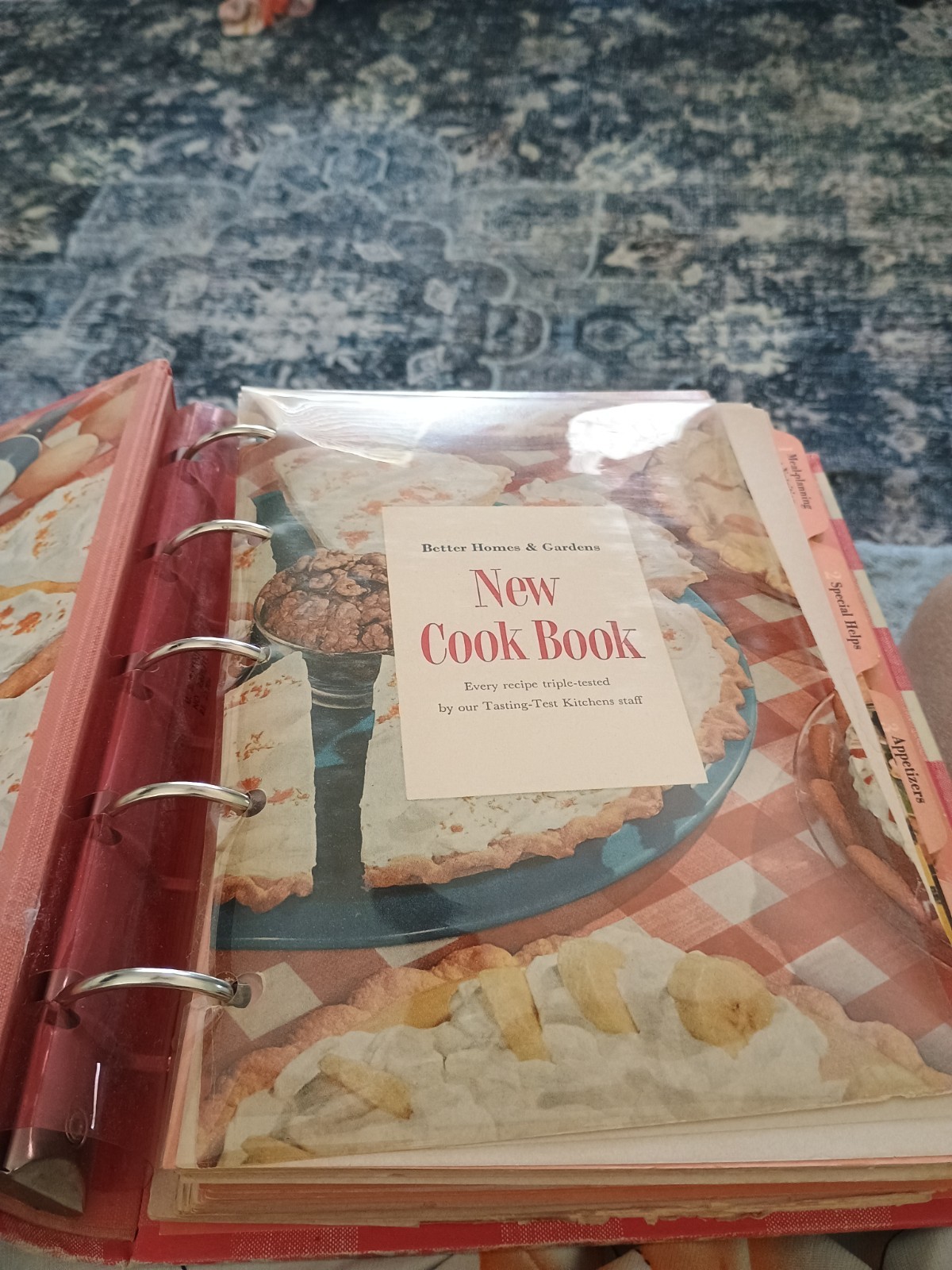 Vintage 1953 Better Homes and Gardens New Cook Book 5 Ring Binder Plaid Cover Vintage 1953 Better Homes and Gardens New Cook Book 5 Ring Binder Plaid Cover