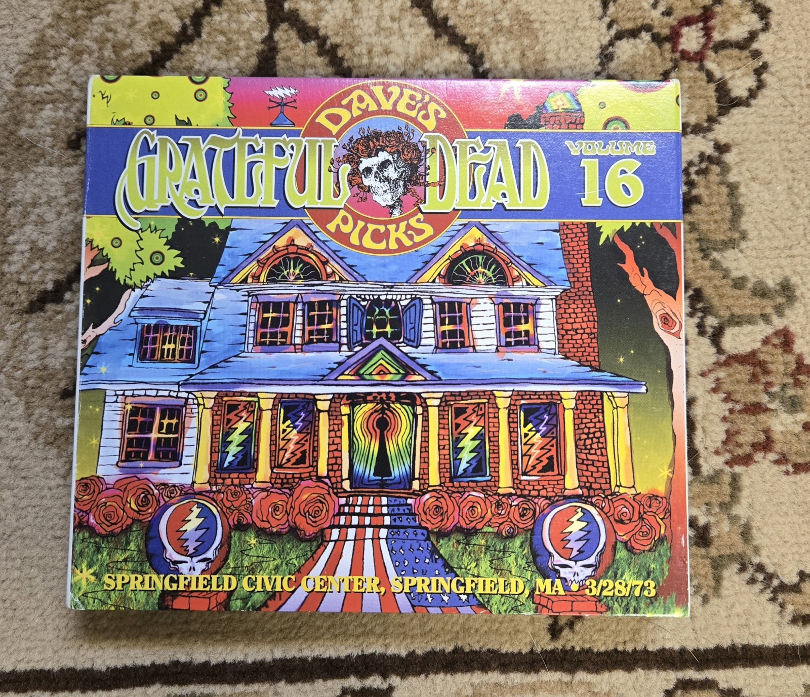 Dave's Picks Vol. 16: Springfield 3/28/73 Grateful Dead CD numbered set Dave's Picks Vol. 16: Springfield 3/28/73 Grateful Dead CD numbered set