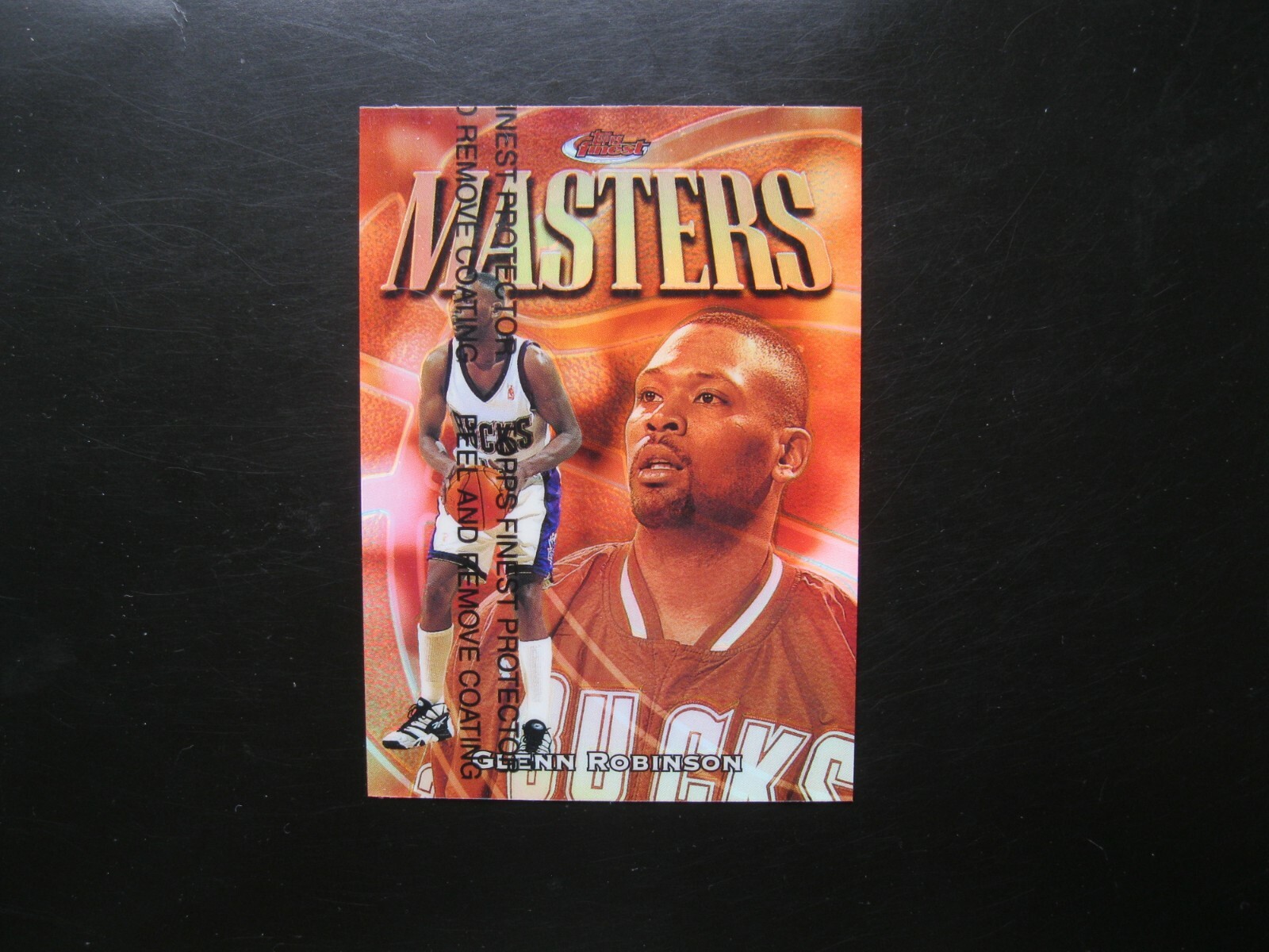 1997-98 Topps Refractor # 177 Glenn Robinson Milwaukee Bucks NM 1997-98 Topps Refractor # 177 Glenn Robinson Milwaukee Bucks NM