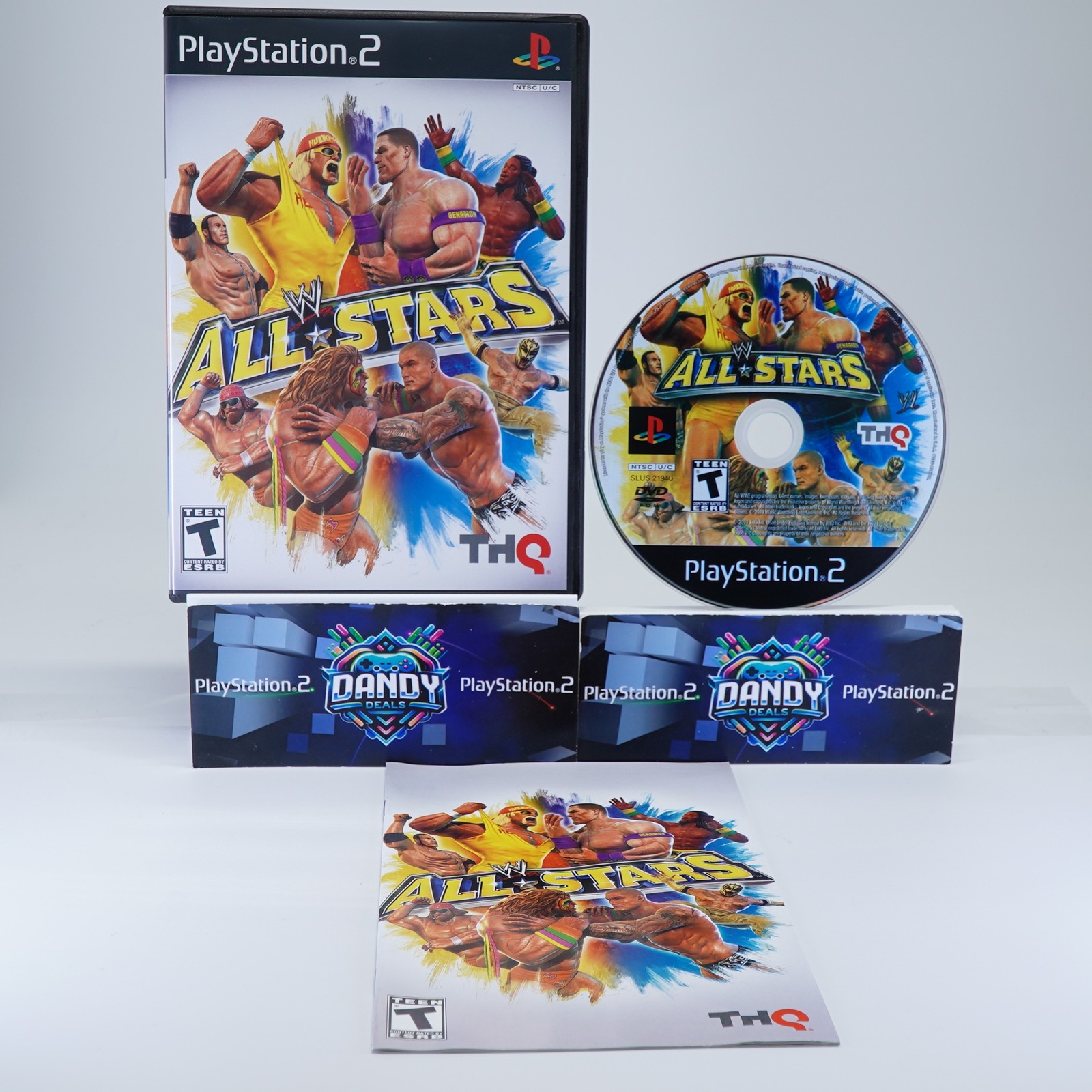 WWE All Stars PS2 CIB W/ Manual - PlayStation 2 WWE All Stars PS2 CIB W/ Manual - PlayStation 2