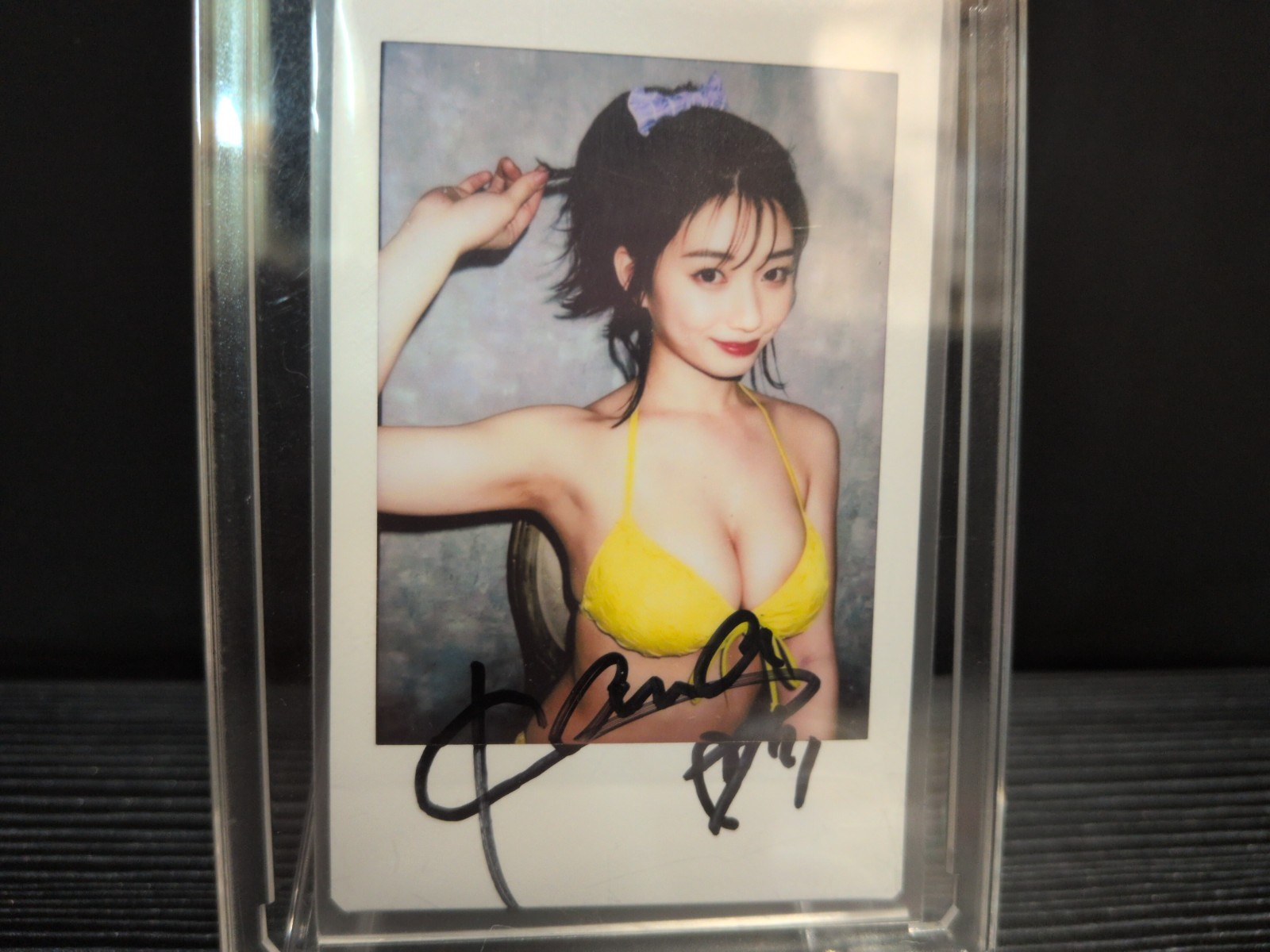 Kanna Seto Auto Autographed Signed instax photo Cheki Japan