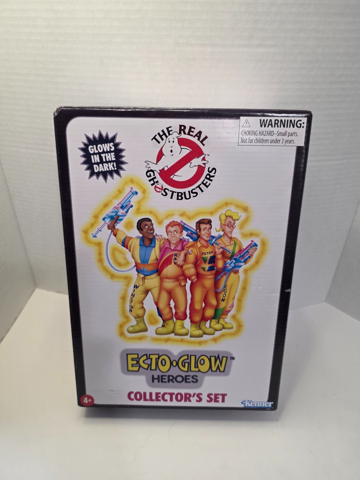 Hasbro Kenner The Real Ghostbusters Ecto Glow Heroes Collect Set (NEW)