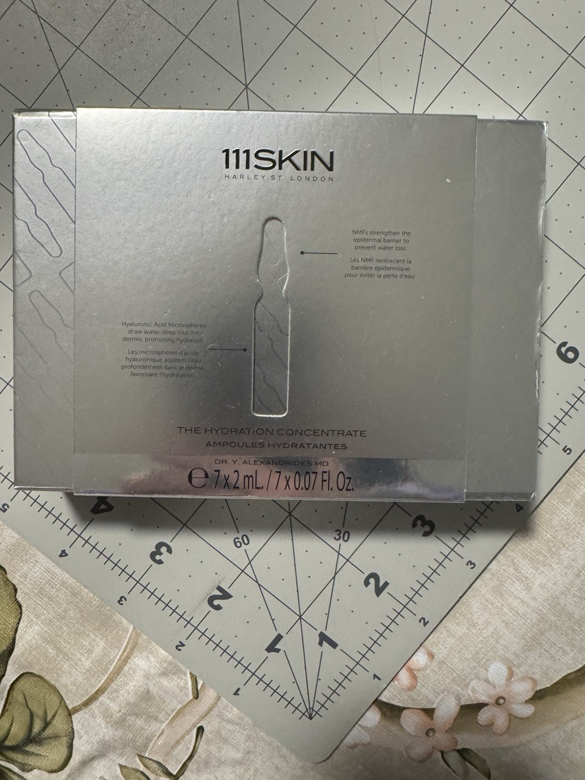 *111Skin The Hydration Concentrate Ampoules Reparatrices 7 x 2ml .07oz Serum NIB *111Skin The Hydration Concentrate Ampoules Reparatrices 7 x 2ml .07oz Serum NIB