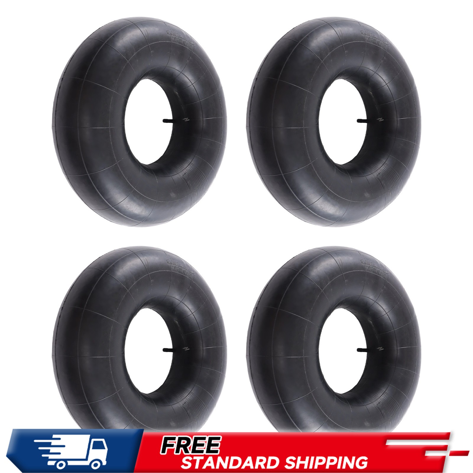 4-Pcs Inflatable Inner Tubes 18x8.50/9.50-8 & 20x8.00/10.00-8 TR13 Valve Tires