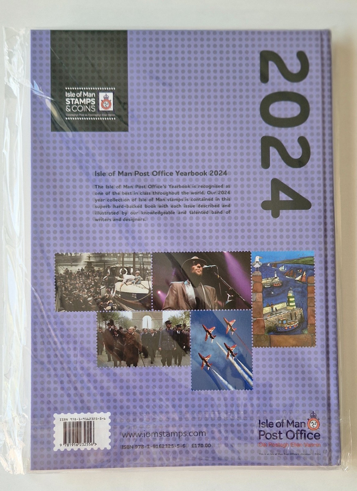 Isle of Man 2024 Edition Yearbook  with MNH stamps included (Limited to 350).