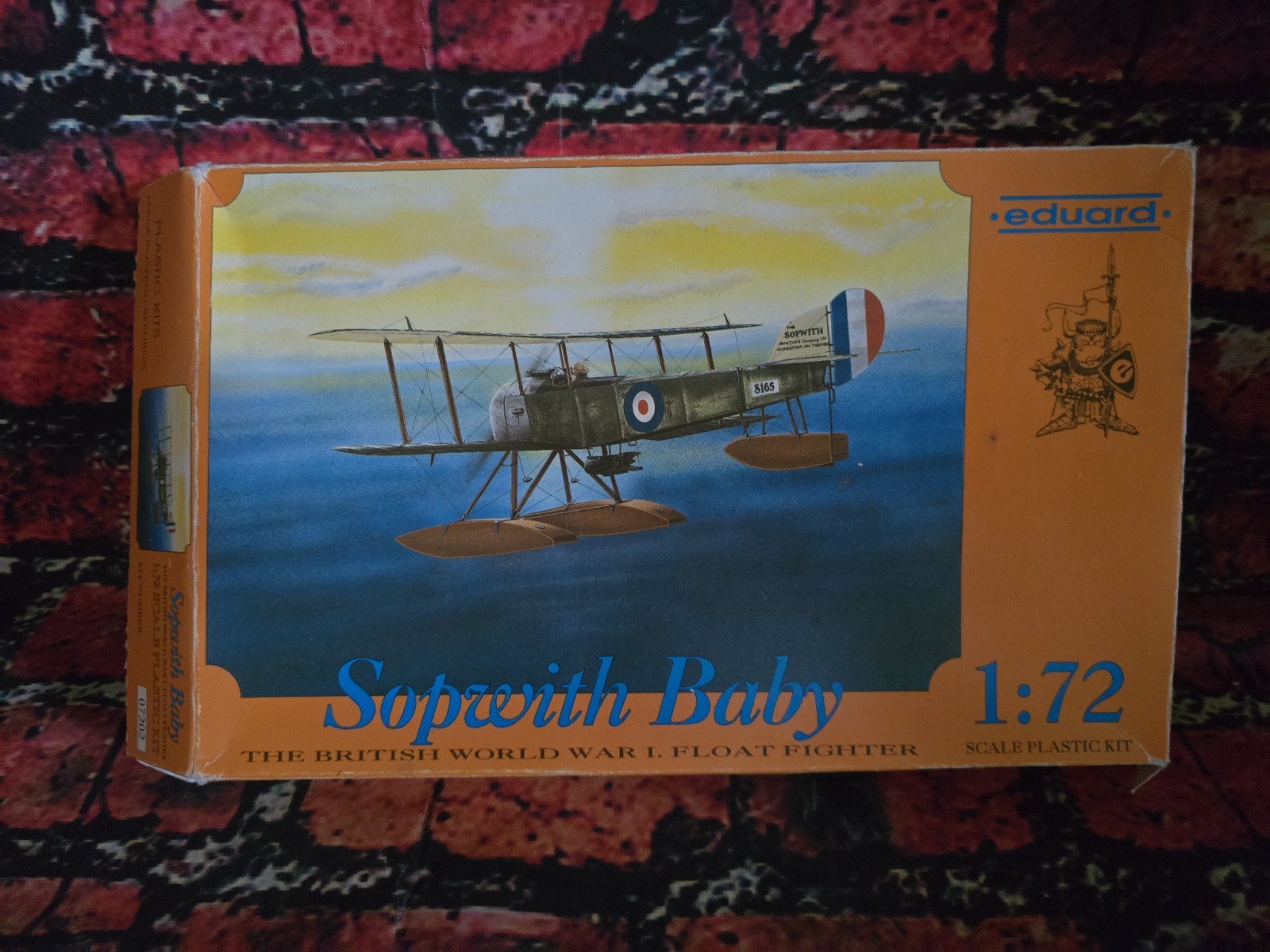 1:72 Eduard Sopwith Baby British WWI Float Fighter Model Kit #07202 - NEW