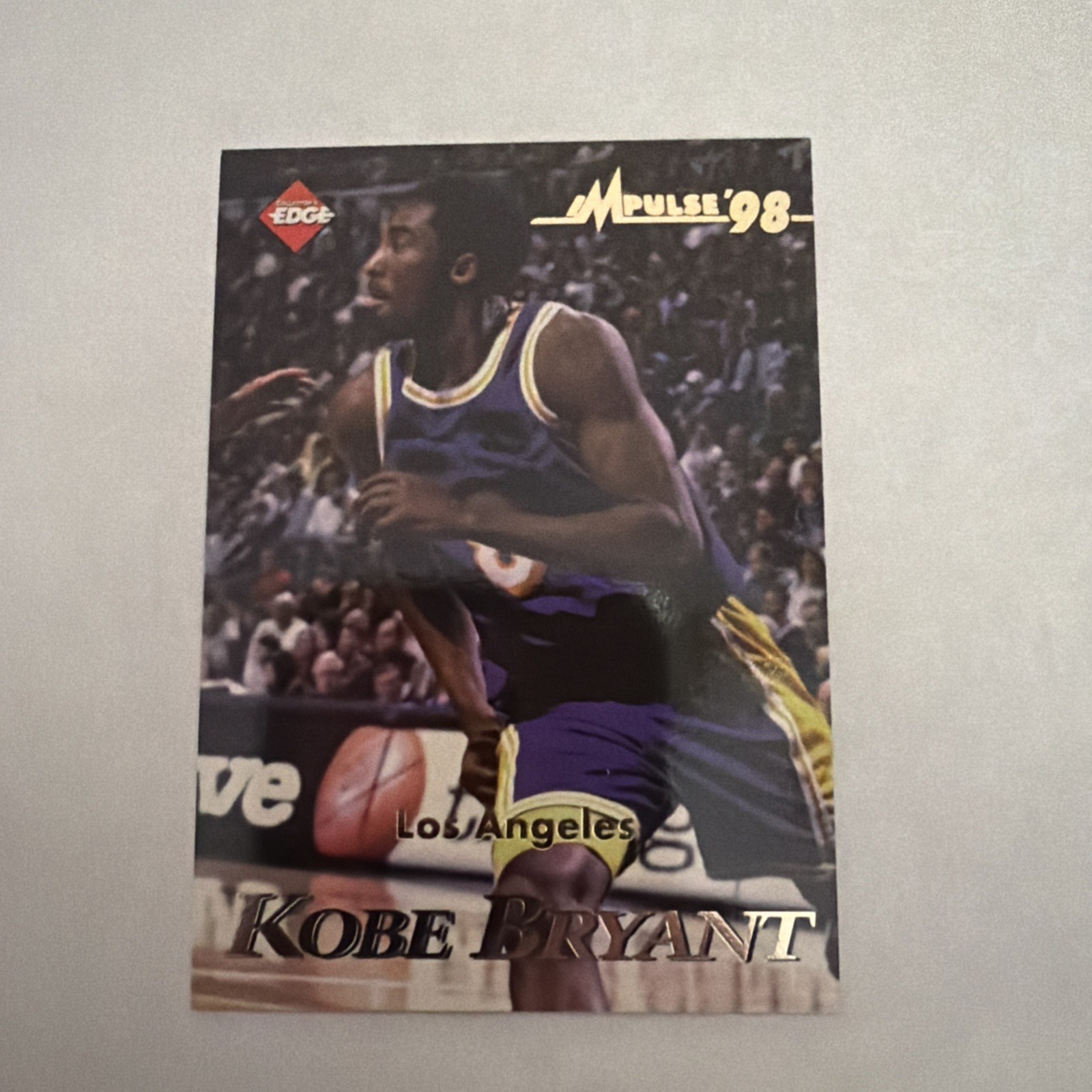 1998-99 Collector\'s Edge Impulse Korleone Young/Kobe Bryant Basketball Card #91 1998-99 Collector\'s Edge Impulse Korleone Young/Kobe Bryant Basketball Card #91
