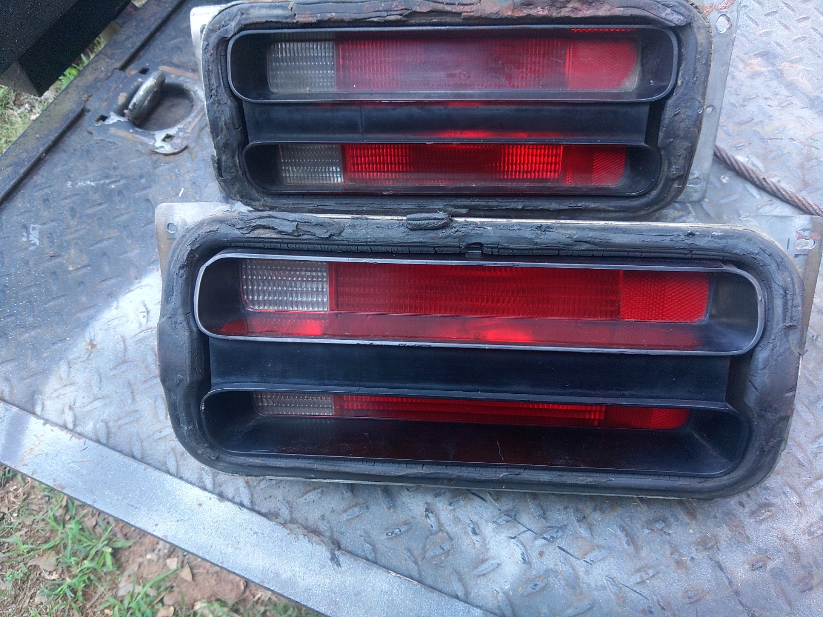 1970 1971 Plymouth Duster Taillights Right and Left OEM 1970 1971 Plymouth Duster Taillights Right and Left OEM