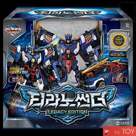 Miniforce Super Dino Power TYRANNO THUNDER LEGACY EDITION Transforming Robot Car