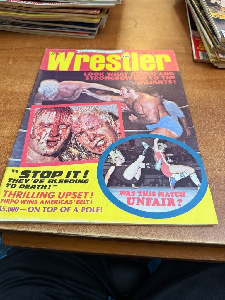 The Wrestler Magazine Bruno Sammartino December 1974 