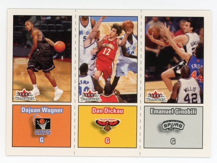 2002-03 Fleer Tradition Manu Ginobili HOF Dajuan Wagner #275 RC NM-MT++ 2002-03 Fleer Tradition Manu Ginobili HOF Dajuan Wagner #275 RC NM-MT++