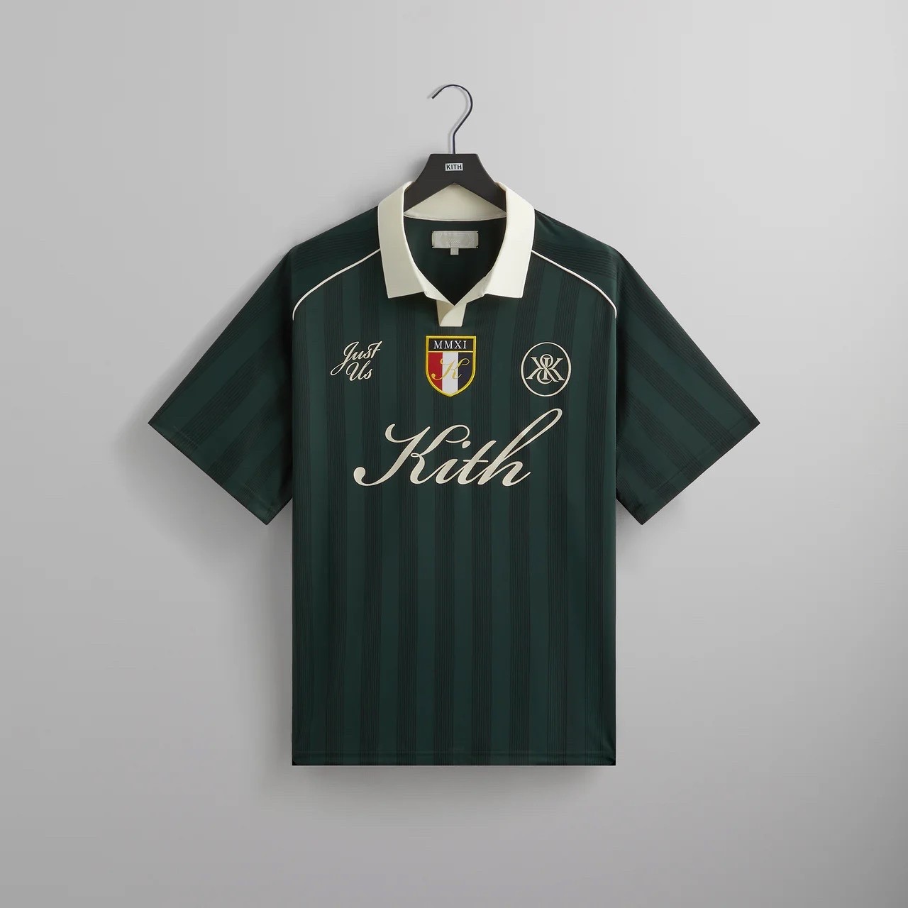 🔥 SOLD OUT 🔥 Kith Shadow Stripe Marcel Soccer Top | Stadium | FW24 | IN STOCK