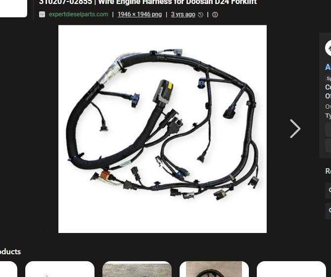 Doosan (Daewoo) Harness Assy, Engine 310207-02855E Doosan (Daewoo) Harness Assy, Engine 310207-02855E