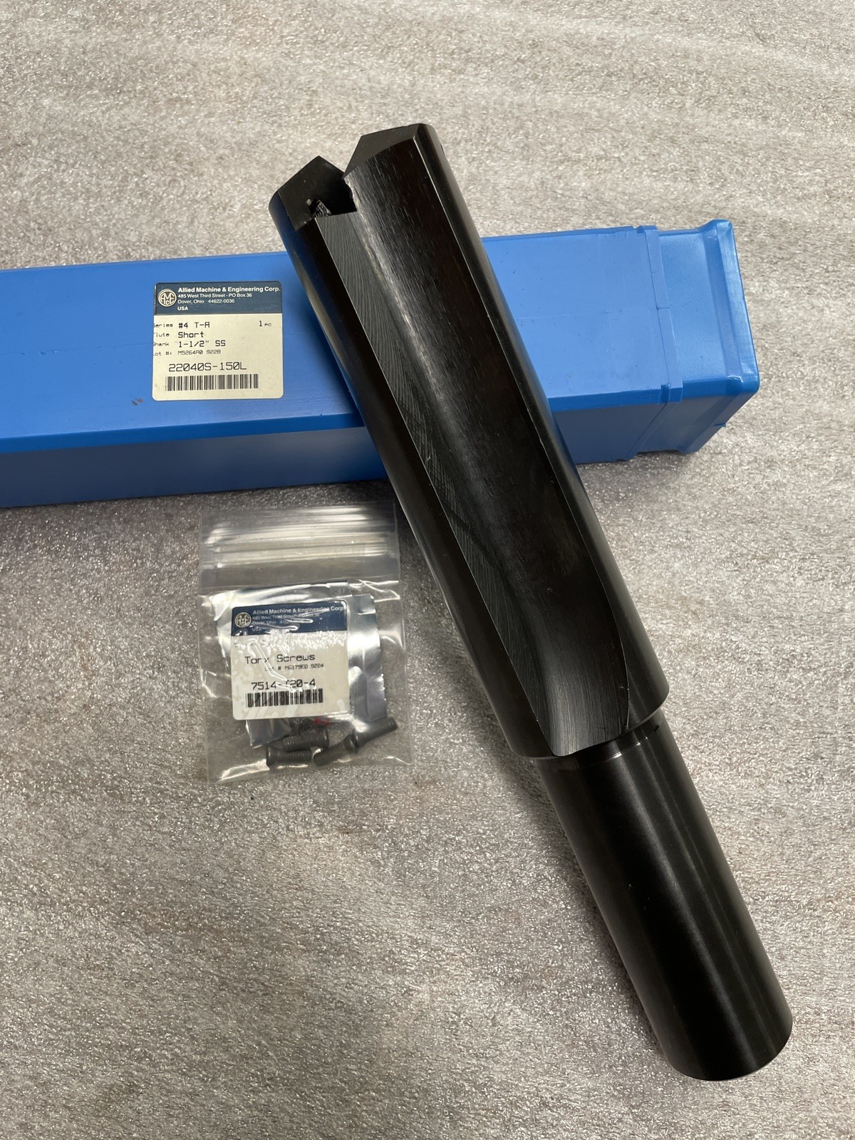 New Allied 22040S-150L #4 T-A Spade Drill 1-1/2 Shank 2-9/16 7514