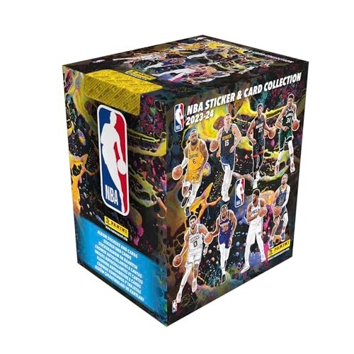 2023/24 Panini Basketball Sticker Sealed 50 Pack Box - 250 Stickers & 50 Cards 2023/24 Panini Basketball Sticker Sealed 50 Pack Box - 250 Stickers & 50 Cards