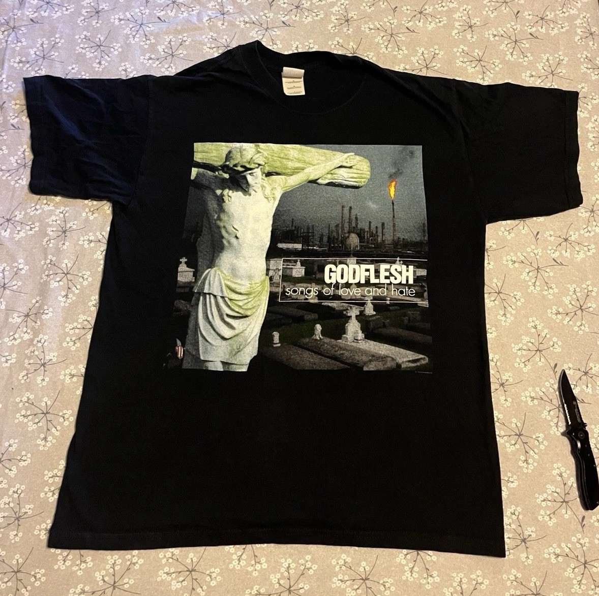 Vintage 1998 Godflesh Songs Of Love And Hate Industrial Band Shirt Size Large Vintage 1998 Godflesh Songs Of Love And Hate Industrial Band Shirt Size Large