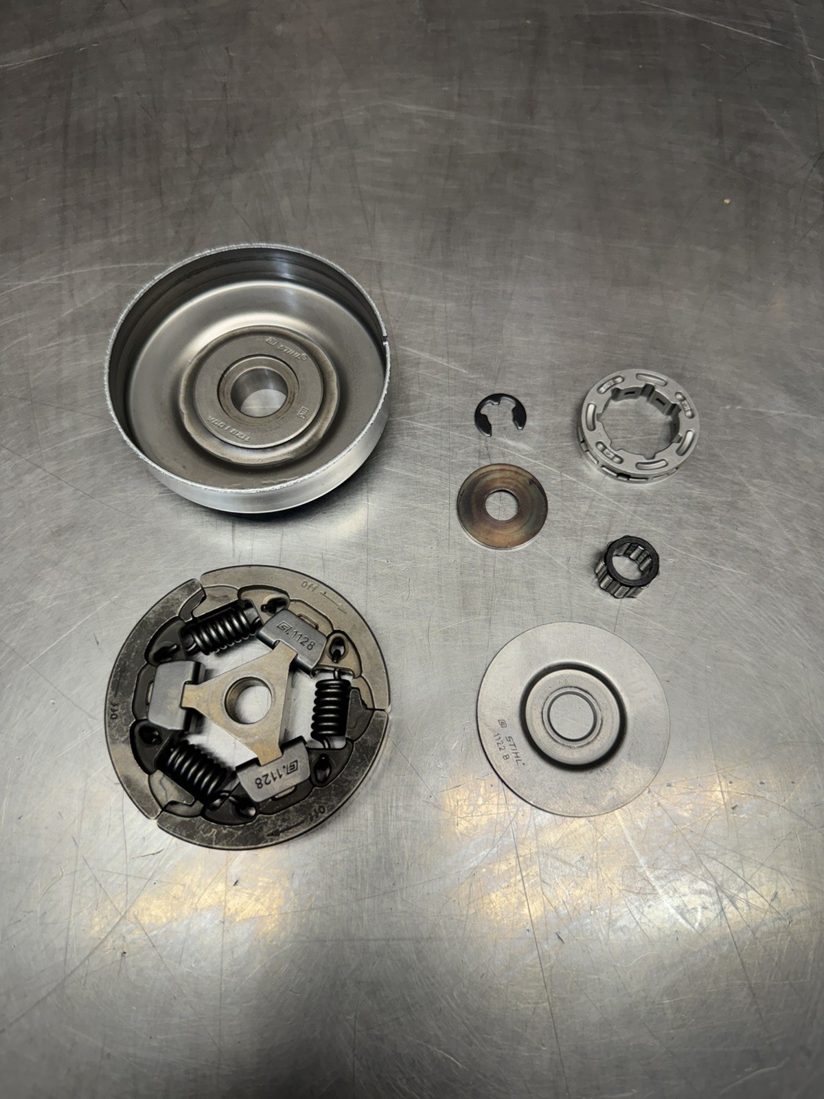 GENUINE STIHL MS500I MS 500i CHAINSAW CLUTCH & DRUM ASSY - NEW TAKE OFF