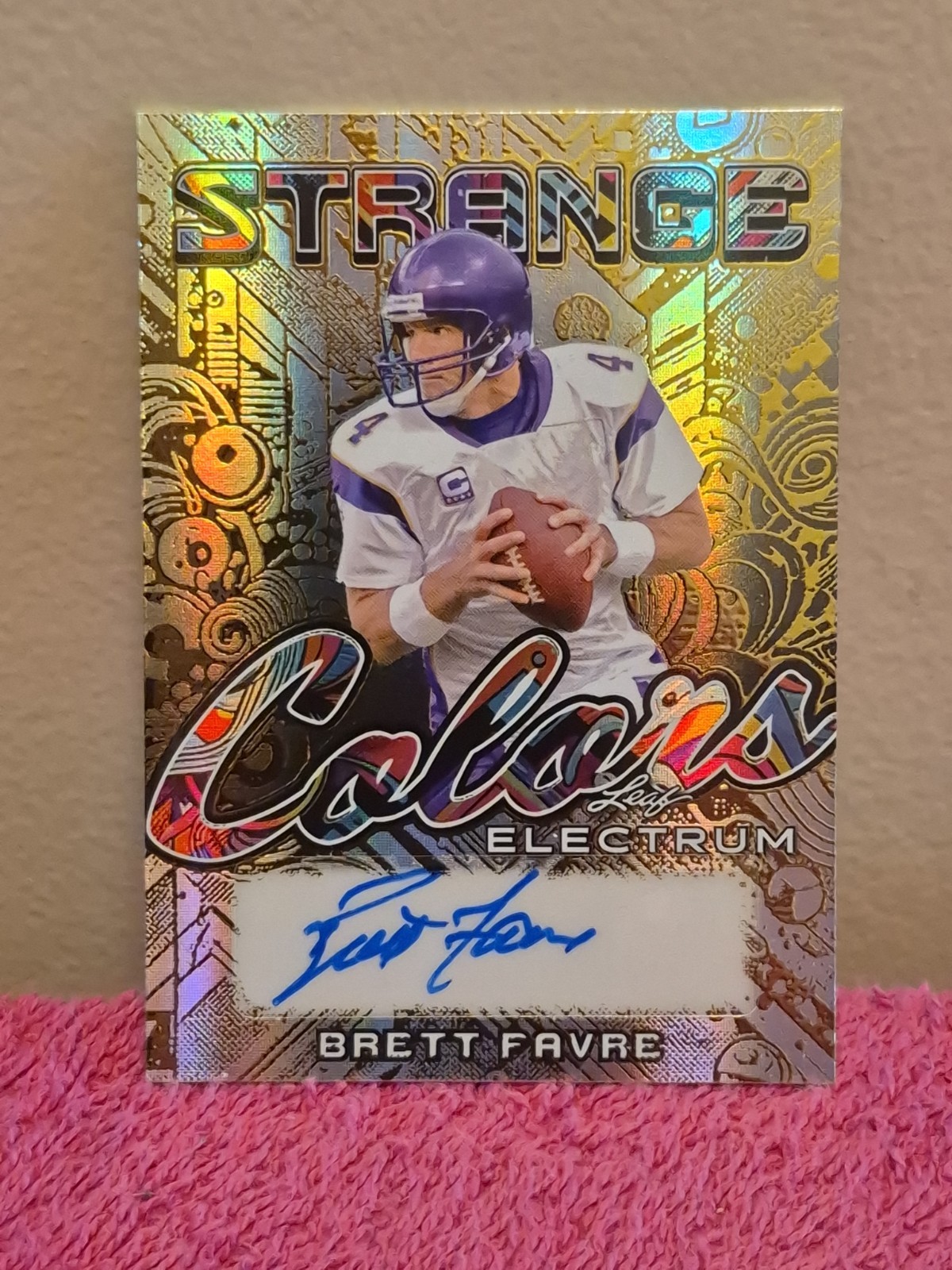 2024 Electrum Brett Favre Autograph 1/1 Minnesota Vikings Auto One Of One Signed 2024 Electrum Brett Favre Autograph 1/1 Minnesota Vikings Auto One Of One Signed