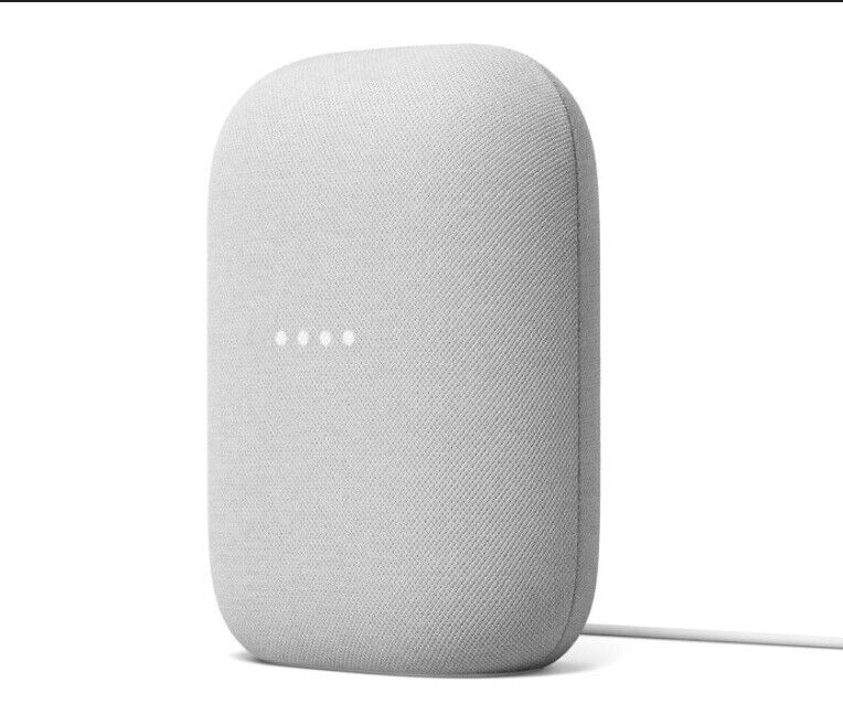 Google Nest Audio Smart Speaker - Chalk - Brand New