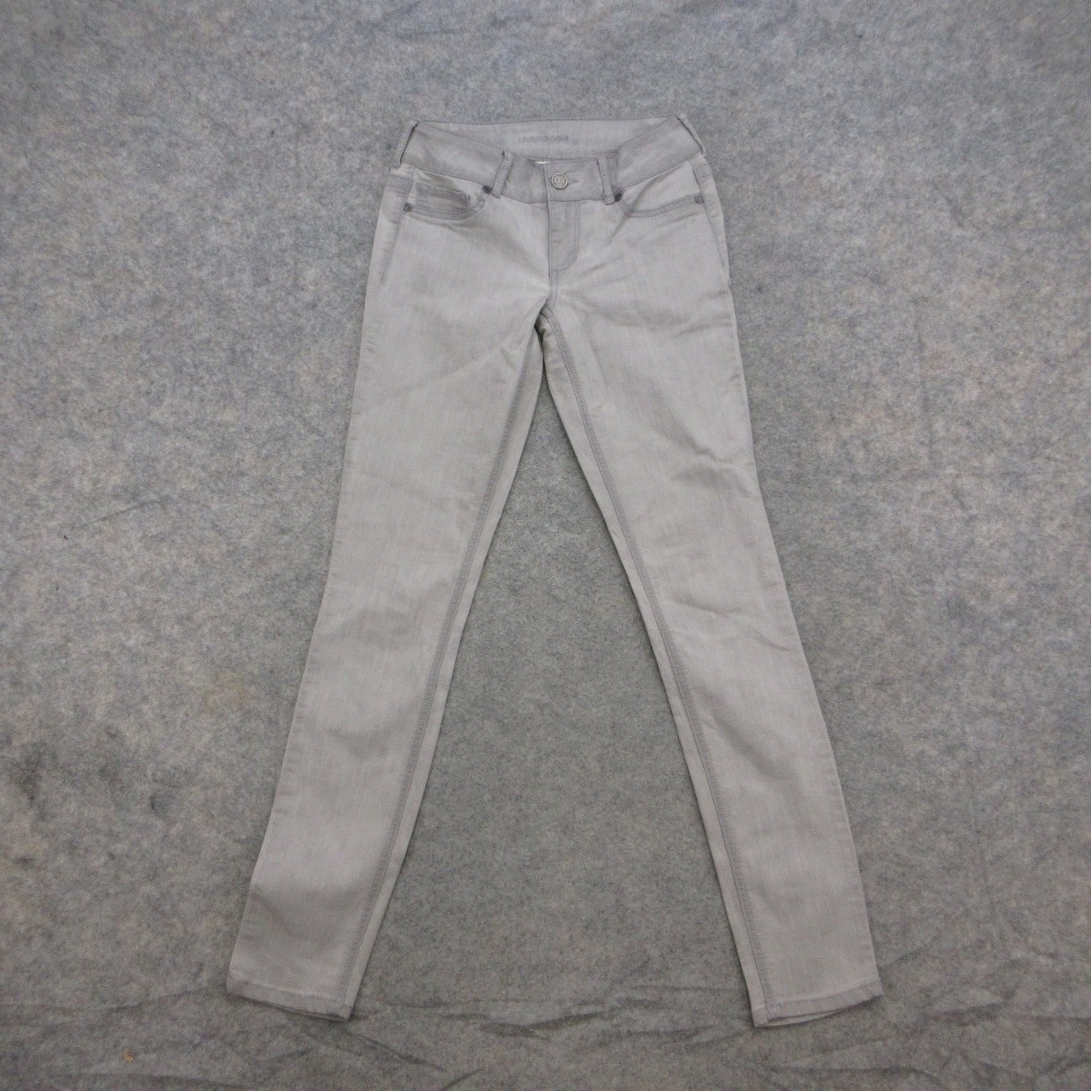 Maurices Women\'s Gray Jeans S-R Small Regular Stretch Skinny Denim Maurices Women\'s Gray Jeans S-R Small Regular Stretch Skinny Denim
