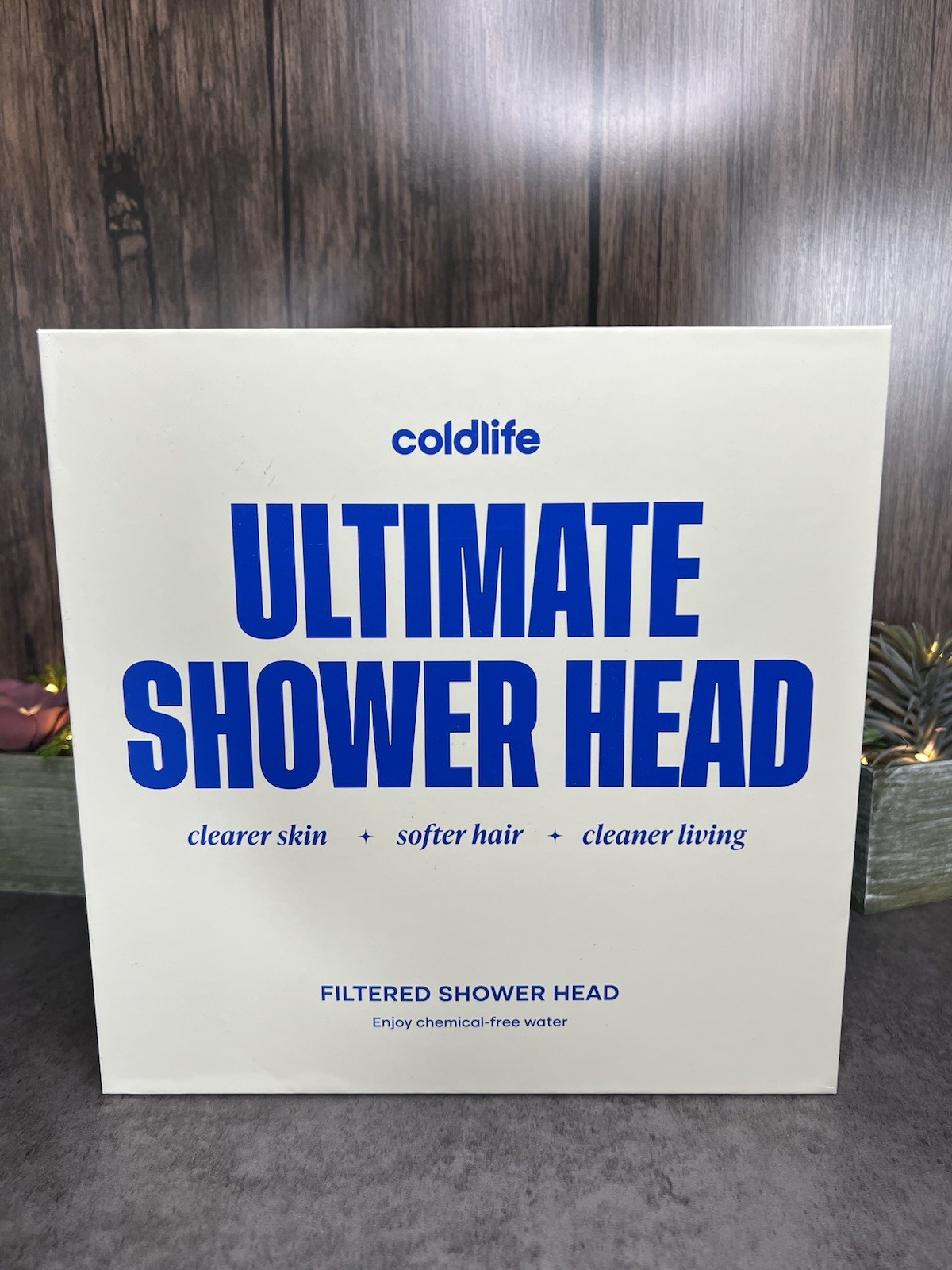 Coldlife Ultimate Filtered Rain Shower Head Round Coldlife Ultimate Filtered Rain Shower Head Round