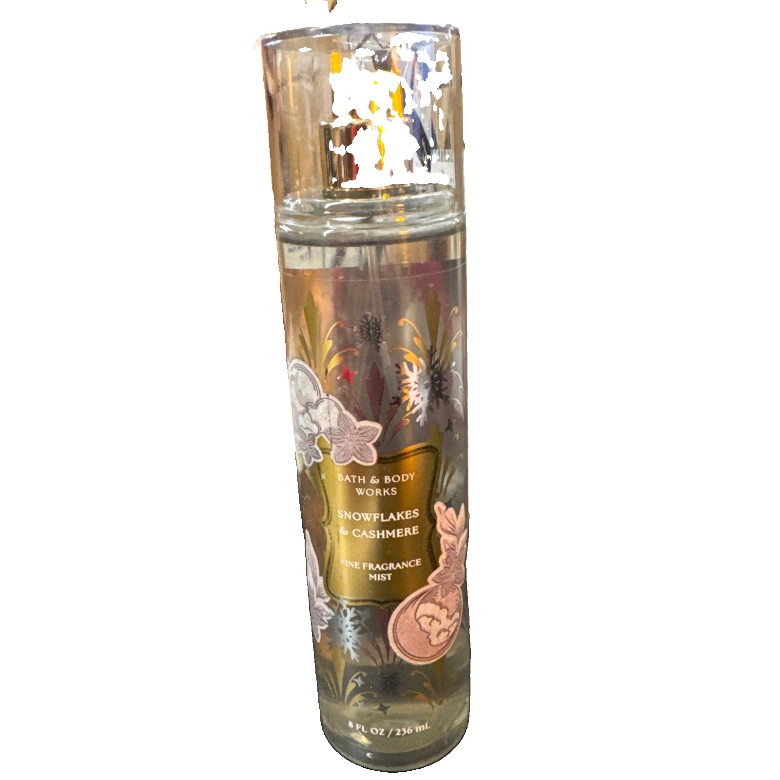 ALL NEW Snowflakes & Cashmere Fine Fragrance Mist 8 oz Bath & Body Works ALL NEW Snowflakes & Cashmere Fine Fragrance Mist 8 oz Bath & Body Works