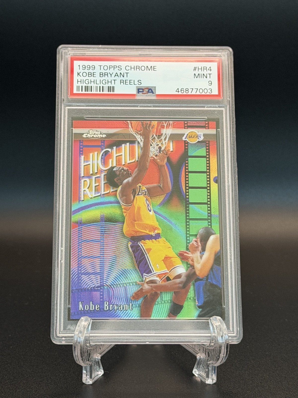 1999-00 Topps Chrome - Highlight Reels Kobe Bryant #HR4 PSA 9