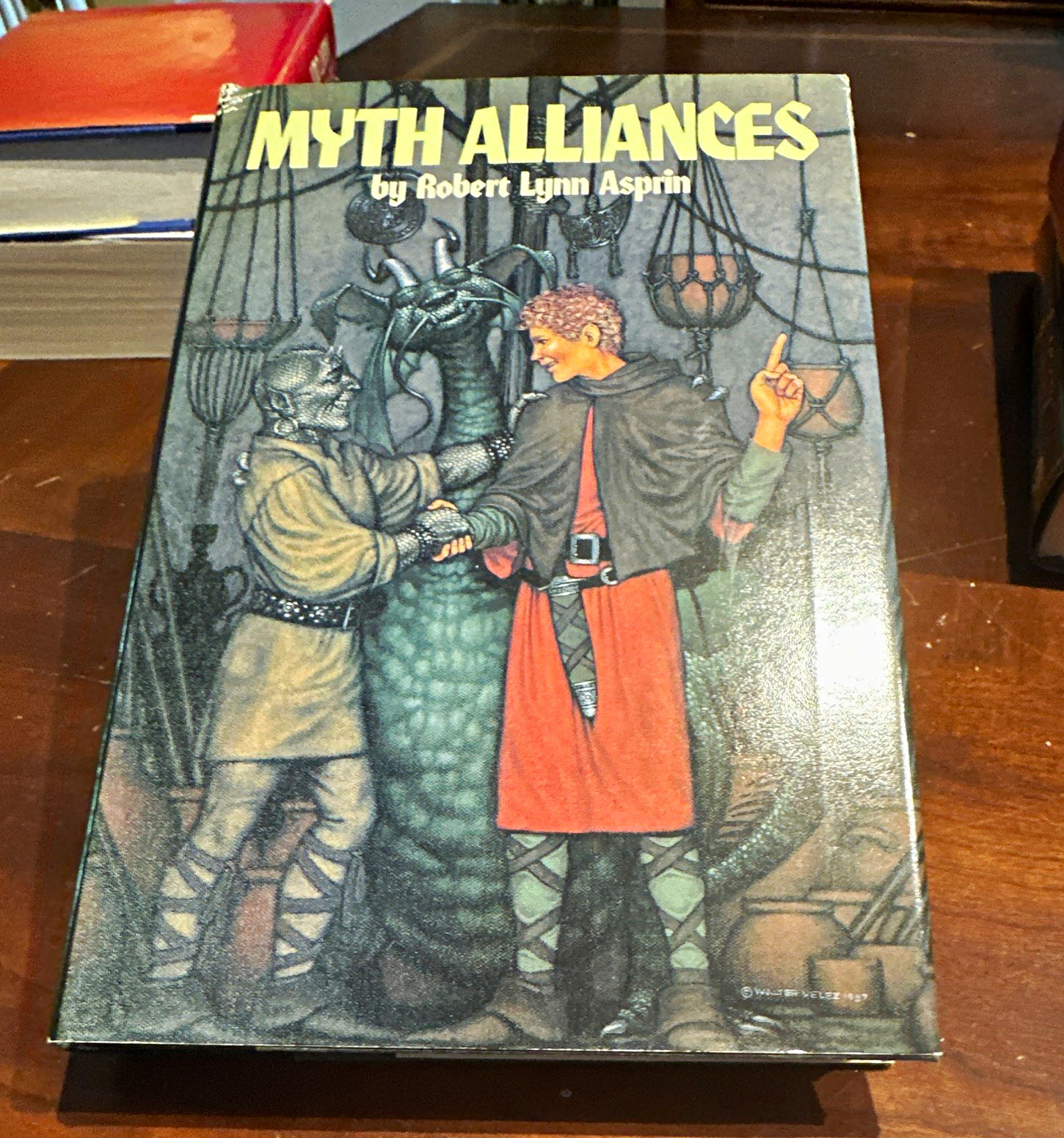 Robert Lynn Asprin Myth Alliances Myth Adventures Hardcover English Dust Jacket