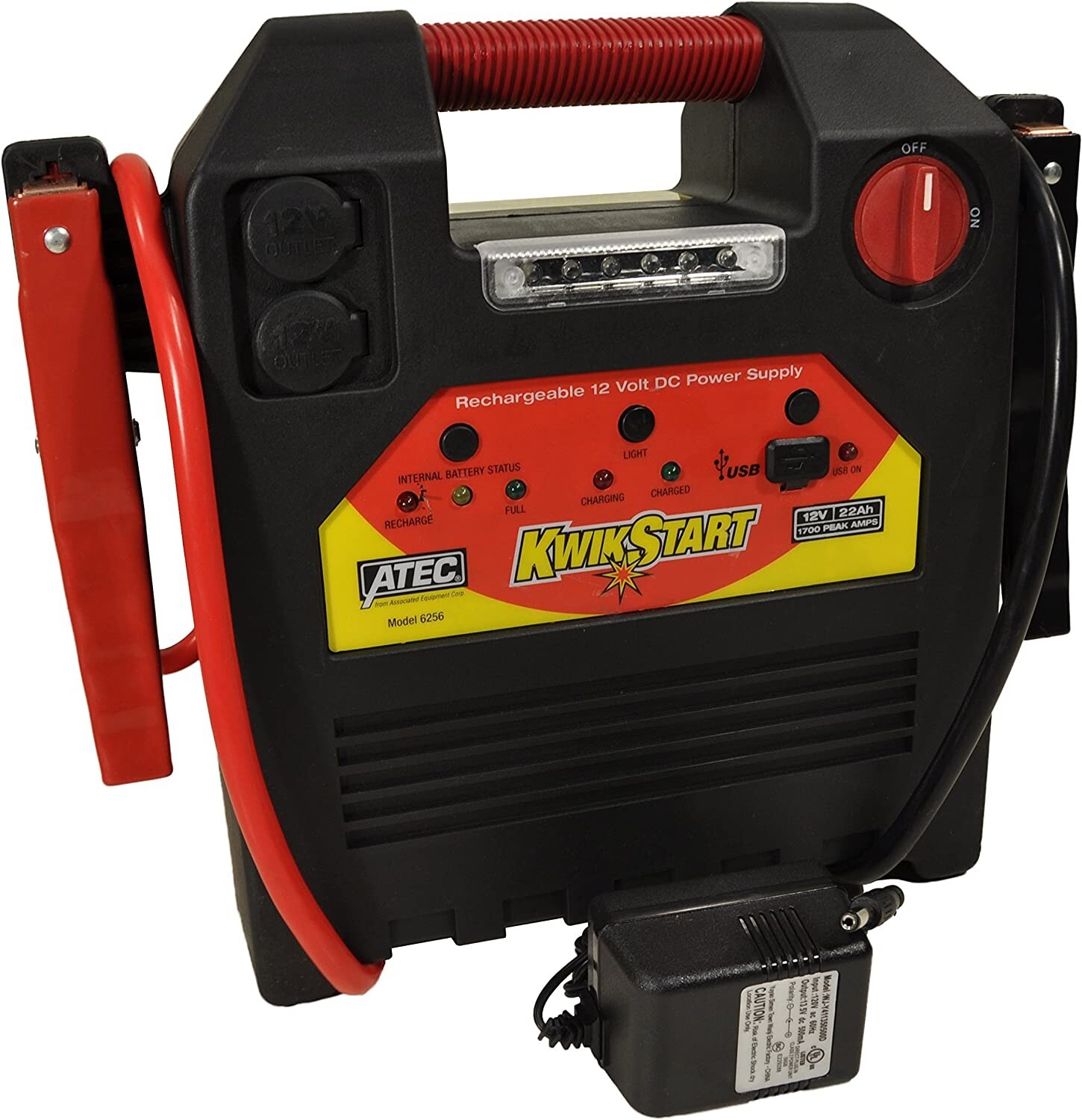 Associated Equipment 6256 12V 22 Ah ATEC Kwikstart (360Cca) Associated Equipment 6256 12V 22 Ah ATEC Kwikstart (360Cca)