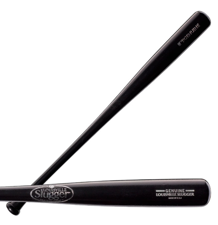 Louisville Slugger Genuine Mix Black Wood Baseball Bat - 34\