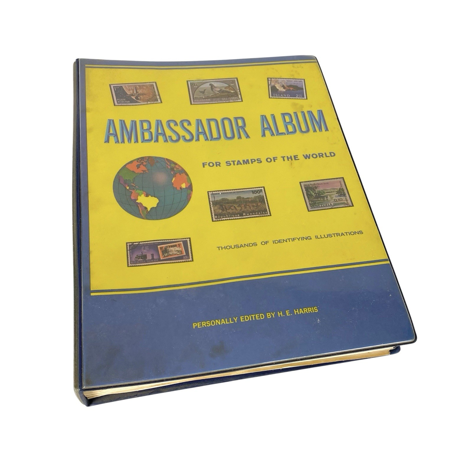 Ambassador Stamp Album For Stamps Of The World 1973 Hinged And Loose Ambassador Stamp Album For Stamps Of The World 1973 Hinged And Loose