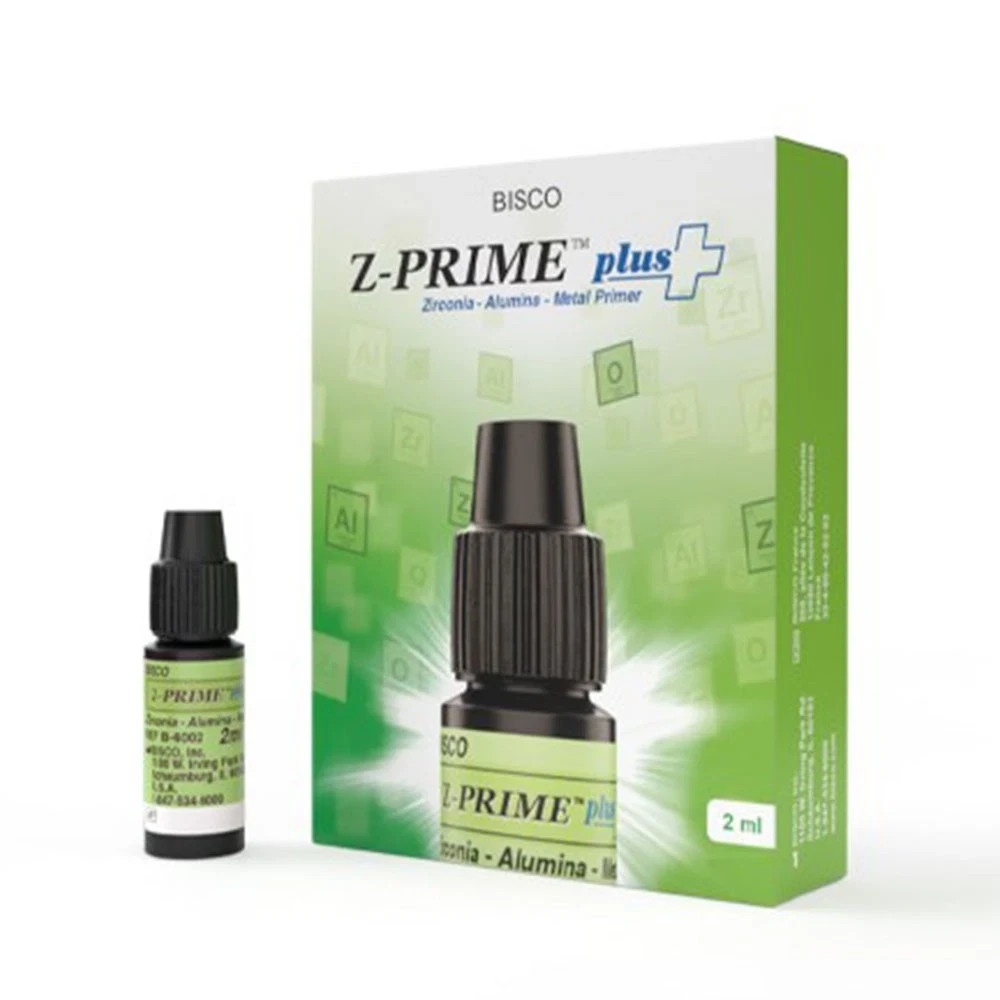 Bisco Z-Prime Plus Zirconia - Alumina - Metal Primer MADE IN USA Bisco Z-Prime Plus Zirconia - Alumina - Metal Primer MADE IN USA