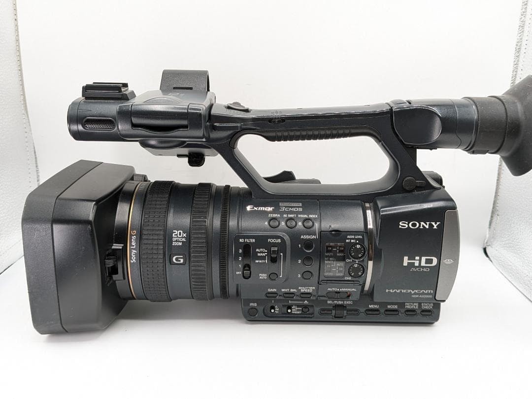Defective SONY Professional Digital HD Video Camera HDR AX2000