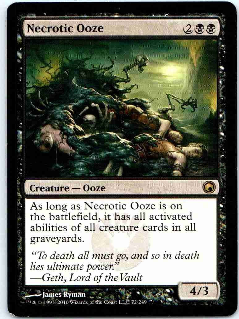 Necrotic Ooze 72 ~ English Near Mint