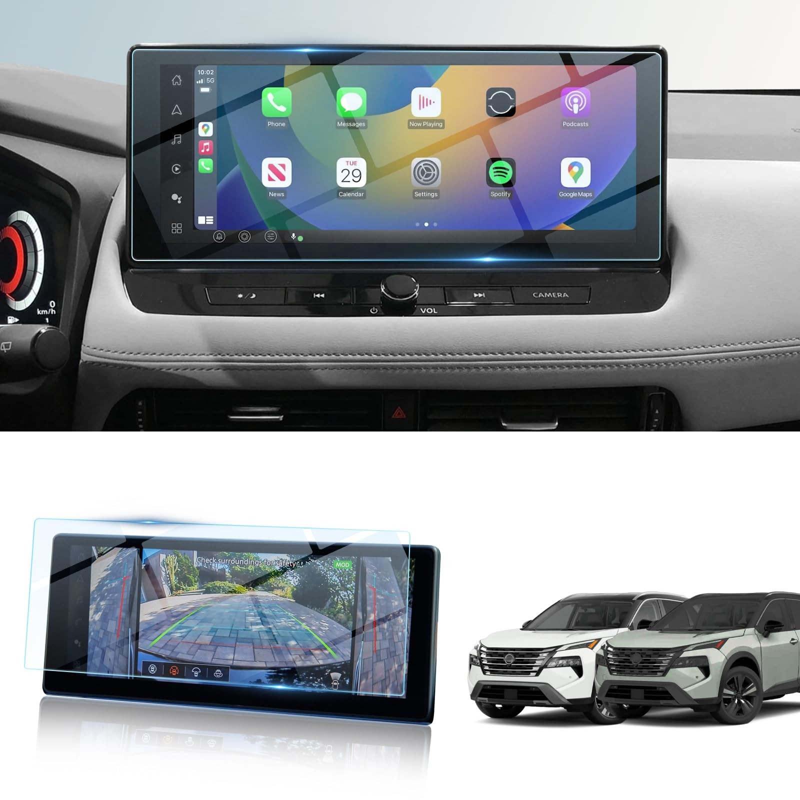 For 2024 2025 Nissan Rogue Screen Protector 2024 2025 Nissan Rogue sl/platinum