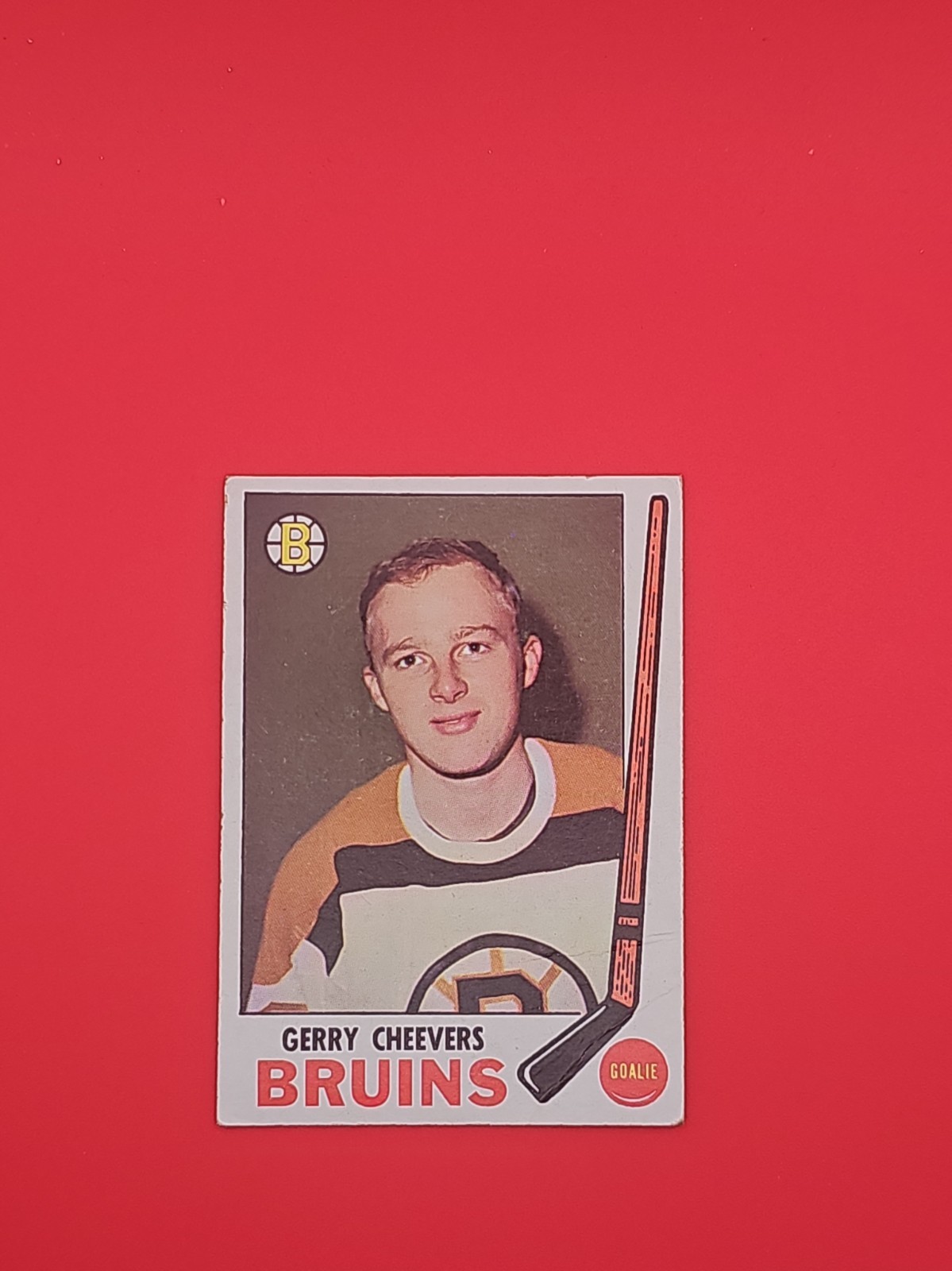 1969-70 Topps - Gerry Cheevers #22 1969-70 Topps - Gerry Cheevers #22
