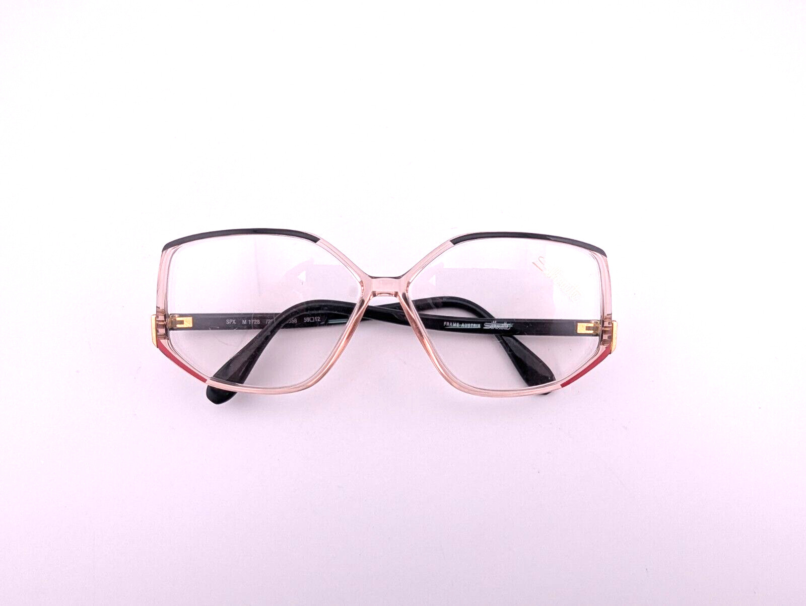 Silhouette Eyeglasses, Frames Only, SPX M1728 /20 C5558, 59-12-135, Austria