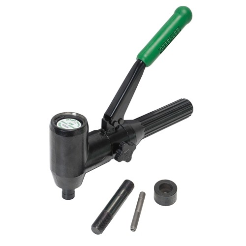 Greenlee 7904SB Compact Quick Draw 90 Hydraulic Punch Driver with Plastic Case