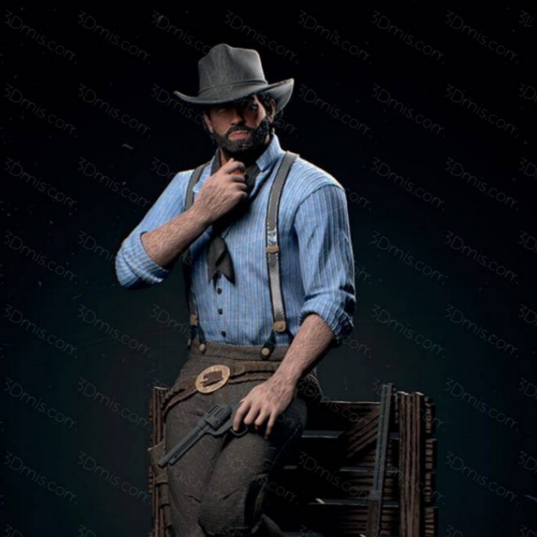1/24 Scale Resin Figure Model Kit Arthur Morgan Unassembled Unpainted 3D Toy 1/24 Scale Resin Figure Model Kit Arthur Morgan Unassembled Unpainted 3D Toy
