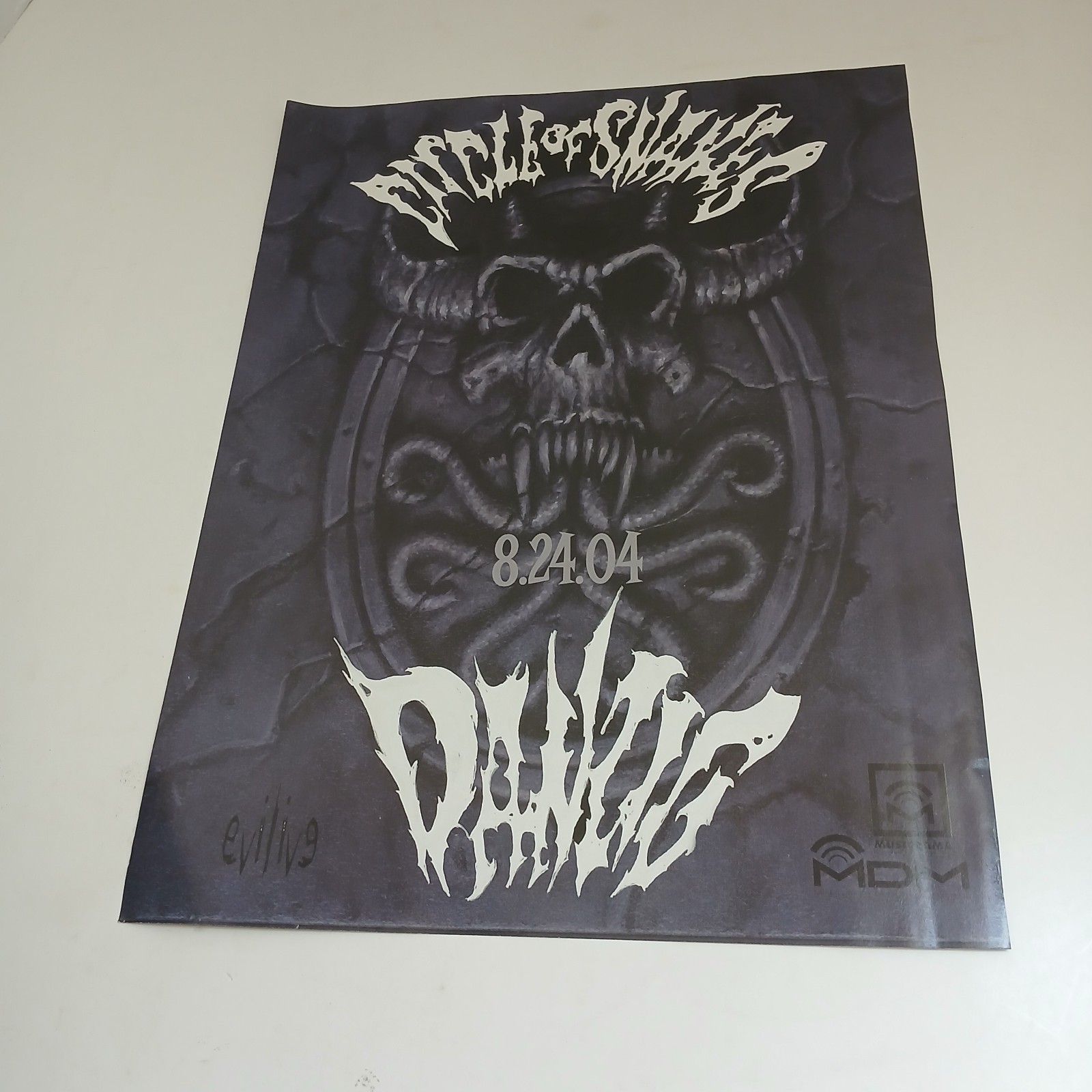 Danzig Circle of Snakes 2004 Album Promo Print Ad Magazine Misfits Samhain 2000s